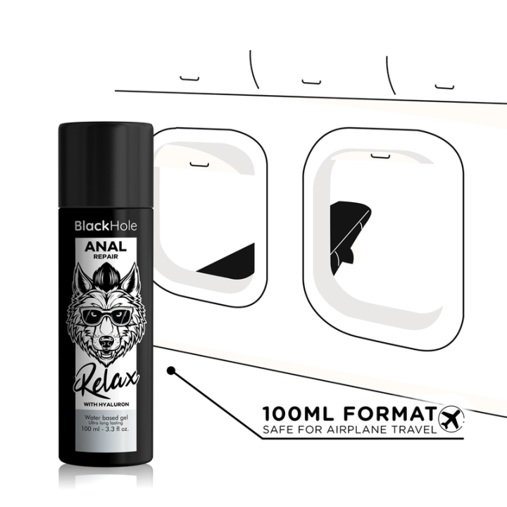 Anal Repair Base Eau Relax avec Hyaluron 100 ml
