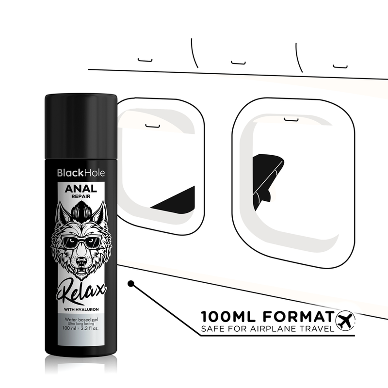 Anal Repair Base Eau Relax avec Hyaluron 100 ml