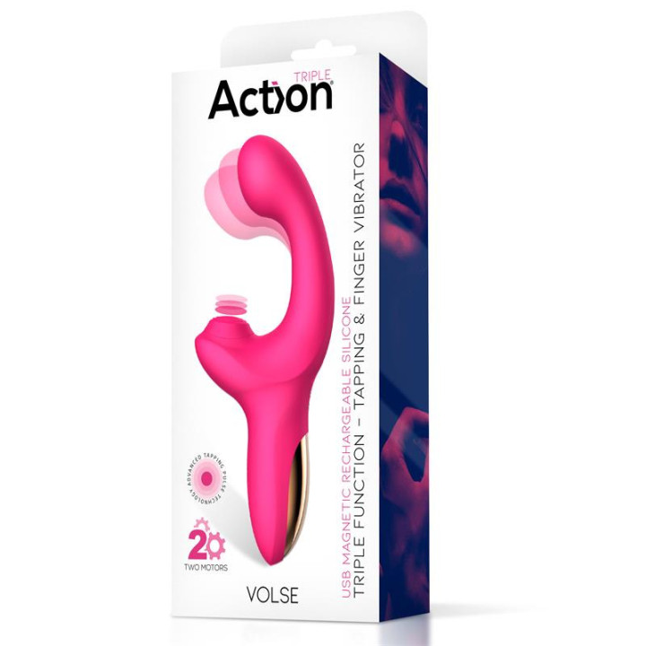 Volse Vibromasseur Triple Finger y Pulsation