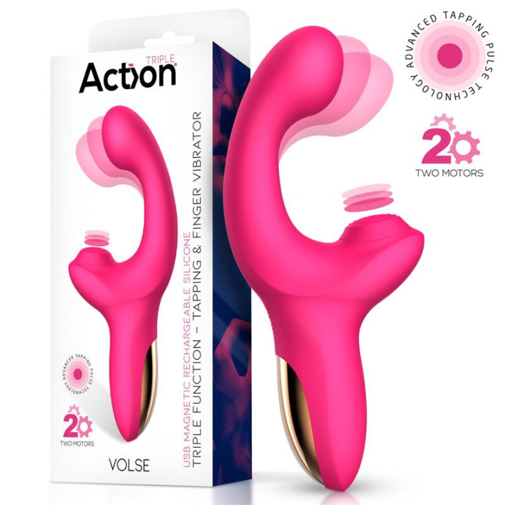 Volse Vibromasseur Triple Finger y Pulsation