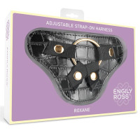 Roxane Harnais Universel 3 Anneaux Ajustable Noir