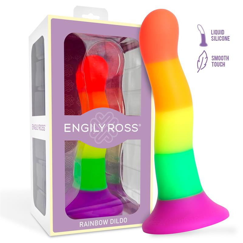 Gode aux Couleurs de l'arc-en-ciel 18 cm