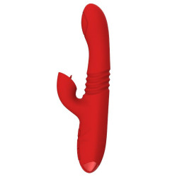 Velvet Vibromasseur avec Thrusting et Pulsation