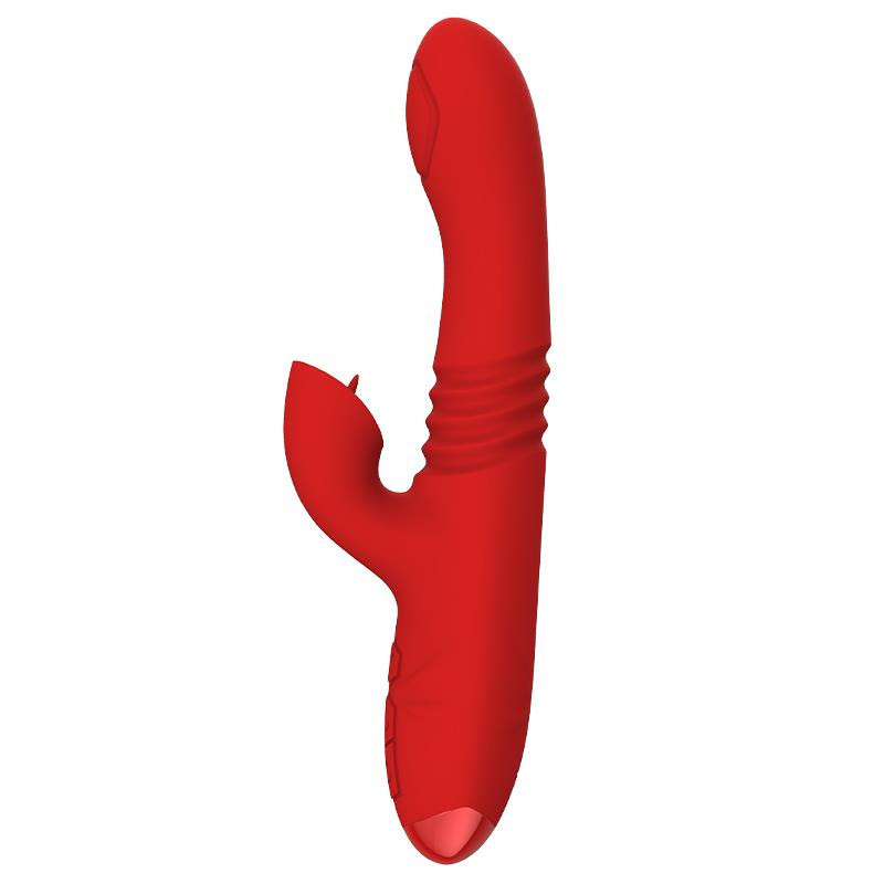 Velvet Vibromasseur avec Thrusting et Pulsation
