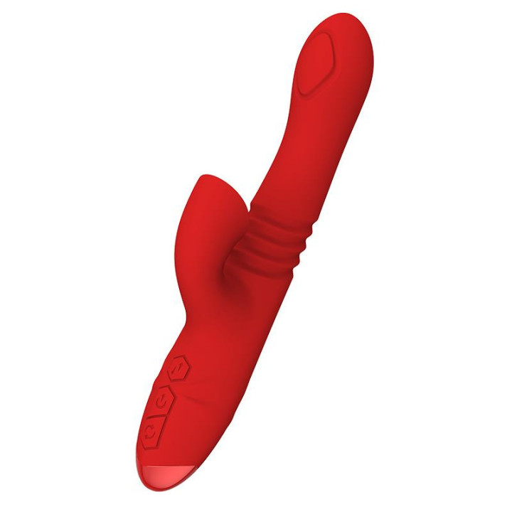 Velvet Vibromasseur avec Thrusting et Pulsation