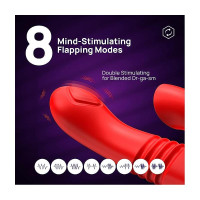Velvet Vibromasseur avec Thrusting et Pulsation