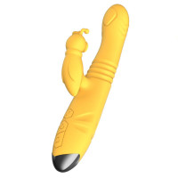 Honeybee Vibromasseur avec Thrusting y Pulsation