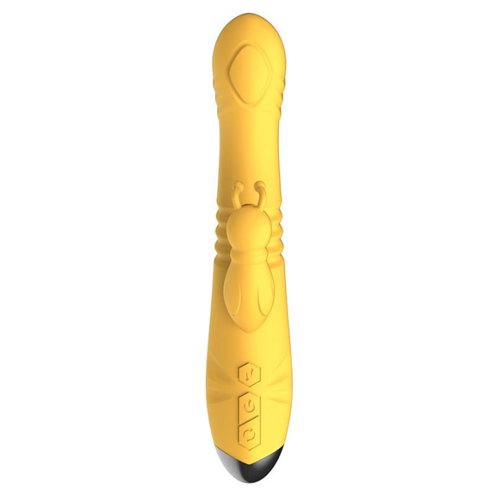 Honeybee Vibromasseur avec Thrusting y Pulsation