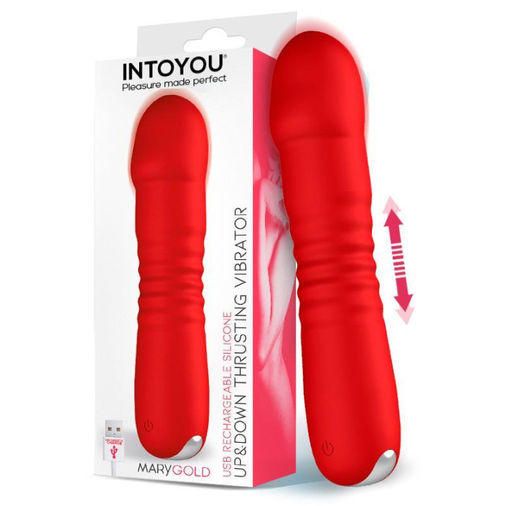 Marygold Stimulateur avec Mouvement Thrusting Up & Down