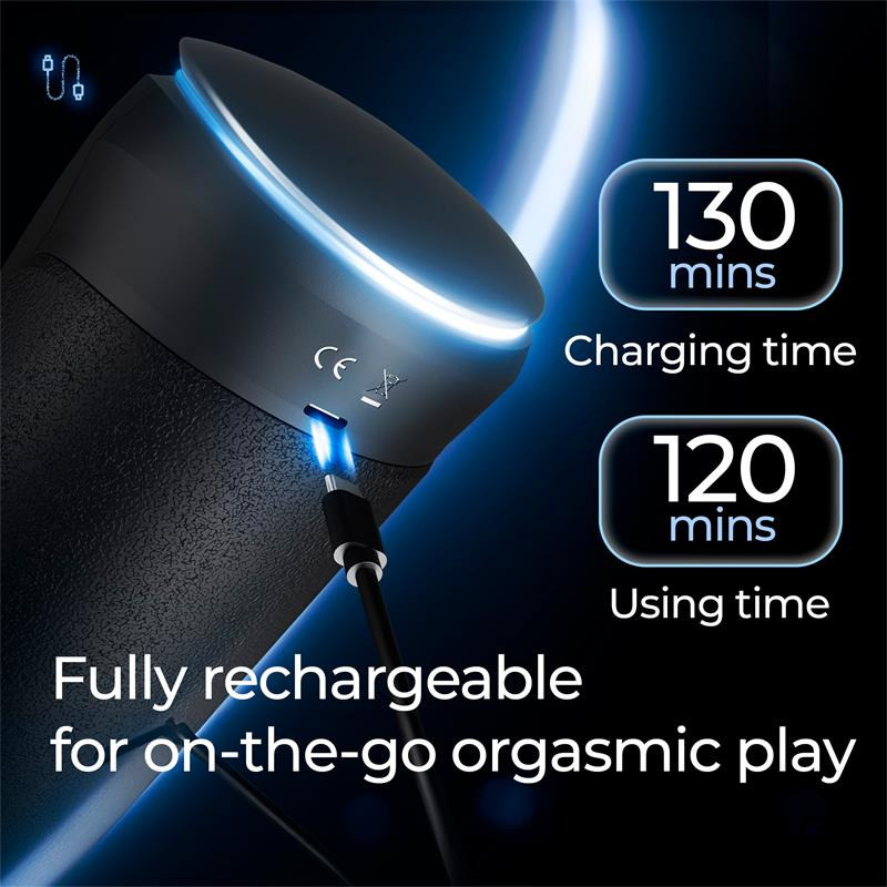 Conor Masturbateur Masculin avec Thrusting, Vibration et Chaleur