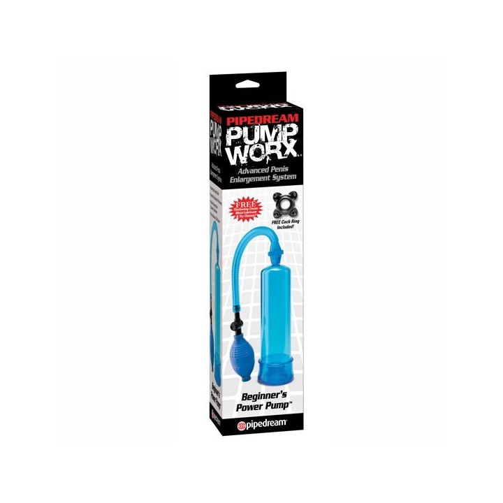 Pompe à Érection Débutants Pompe Worx Bleu