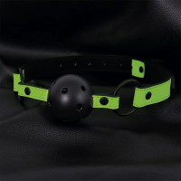 Bâillon Boule Respirant qui Brille dans le Noir