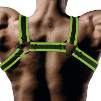 Harnais Bondage pour Poitrine qui Brille dans le Noir