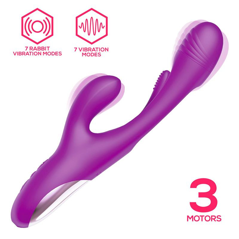 Priya Vibromasseur avec Langue avec Mouvement Flipping