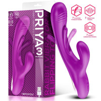 Priya Vibromasseur avec Langue avec Mouvement Flipping