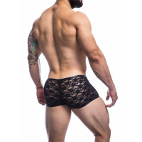L4ACE Boxer Noir avec Dentelle