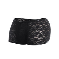 L4ACE Boxer Noir avec Dentelle