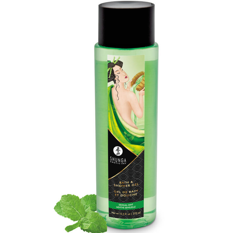 Shunga Gel de Bain 370 ml Menthe