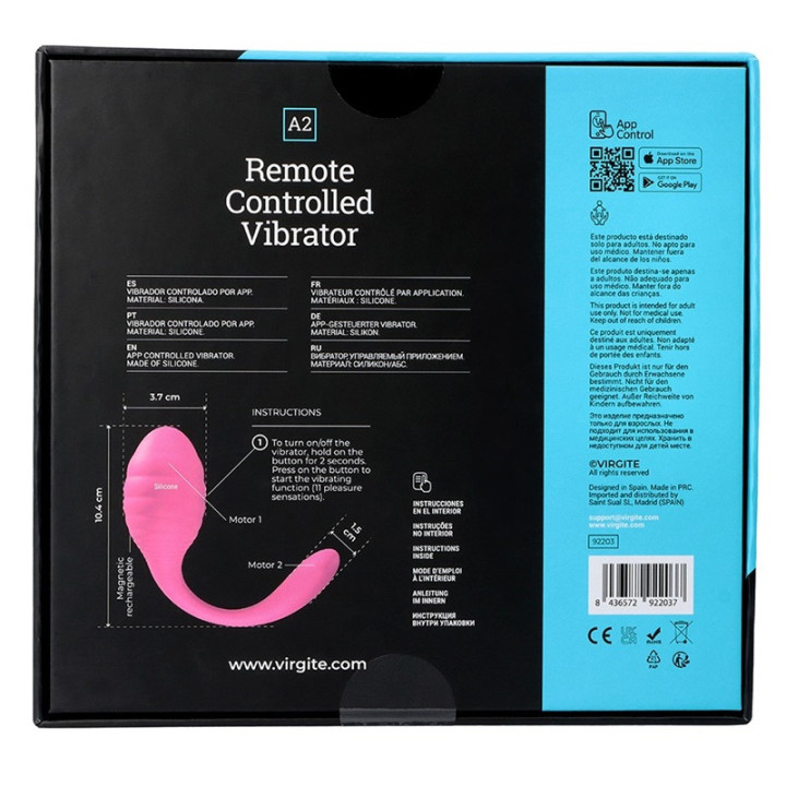A2 Télécommandé Vibromasseur