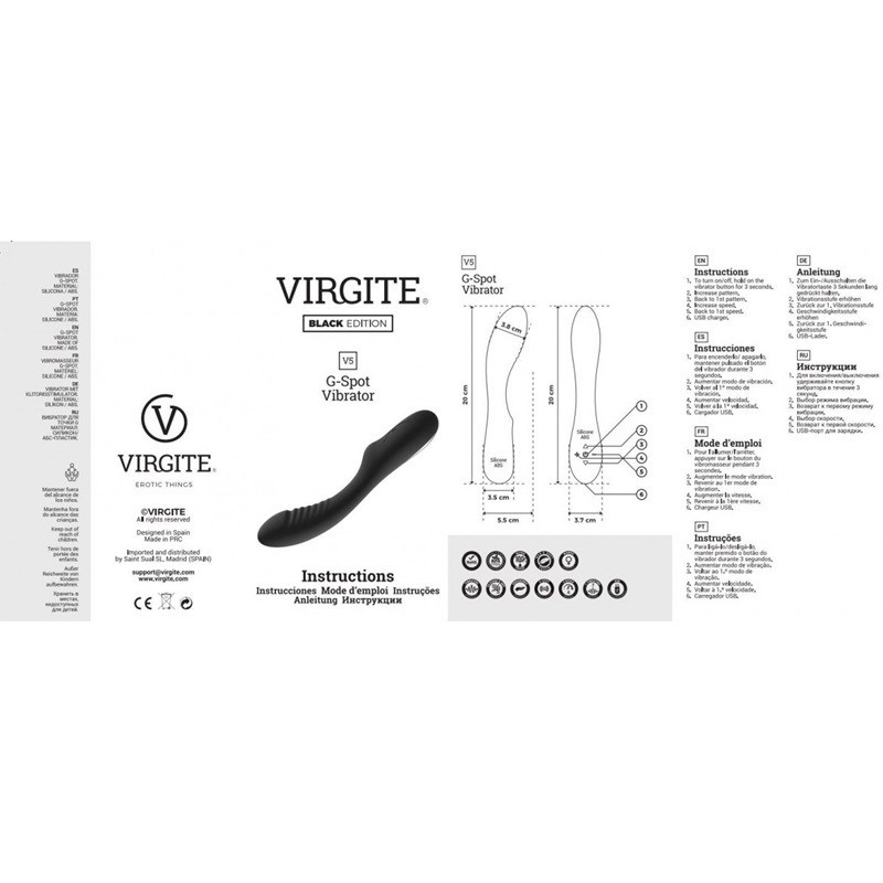 Vibromasseur V5 Black Edition