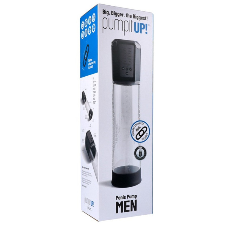 Pompe à Pénis Automatique Noir USB