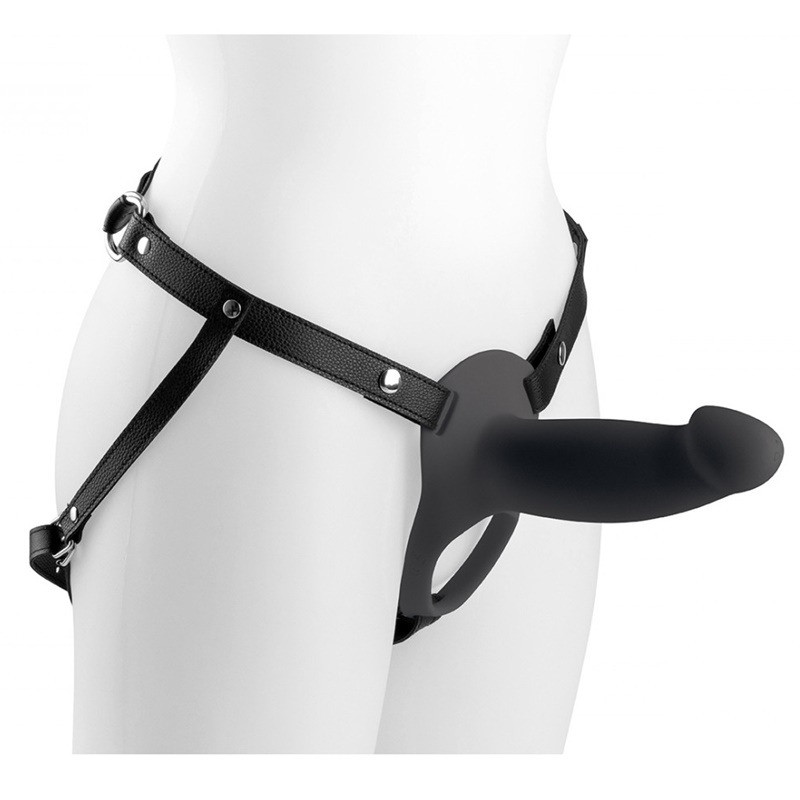 Harnais Creux avec Vibration H4 Taille L Noir
