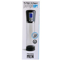 Pompe à Pénis Automatique avec Ecran USB Gris