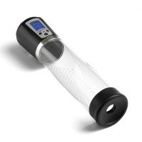 Pompe à Pénis Automatique avec Ecran USB Gris