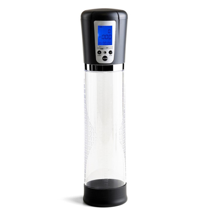 Pompe à Pénis Automatique avec Ecran USB Gris
