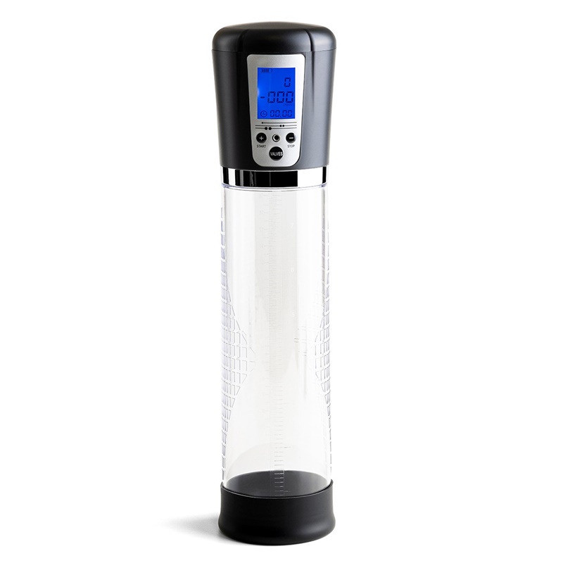 Pompe à Pénis Automatique avec Ecran USB Gris
