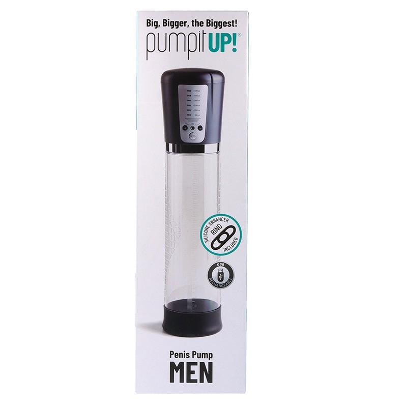 Pompe à Pénis Automatique Gris USB