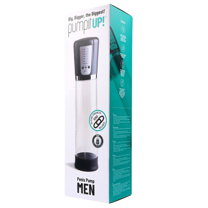 Pompe à Pénis Automatique Gris USB