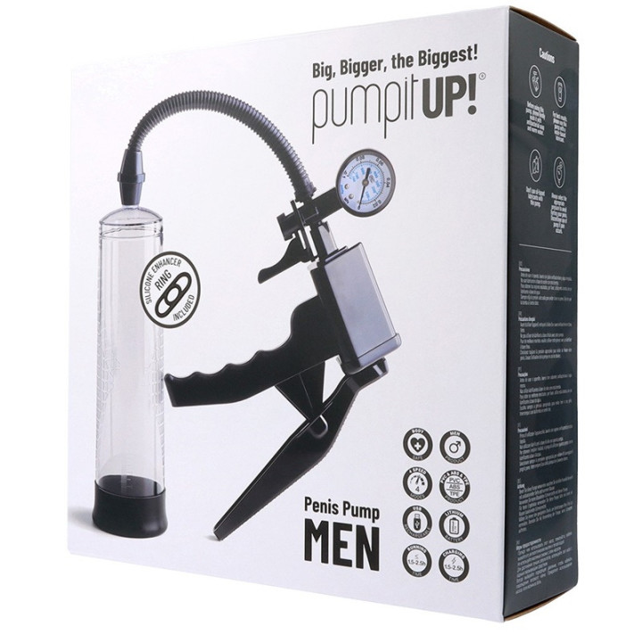 Pompe à Pénis avec Manomètre