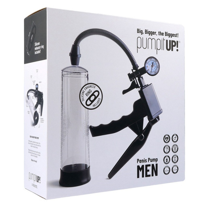 Pompe à Pénis avec Manomètre