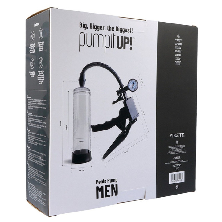 Pompe à Pénis avec Manomètre