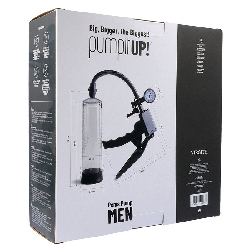 Pompe à Pénis avec Manomètre