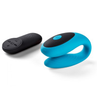 Vibromasseur G-Spot & Clitoridien E12 Bleu