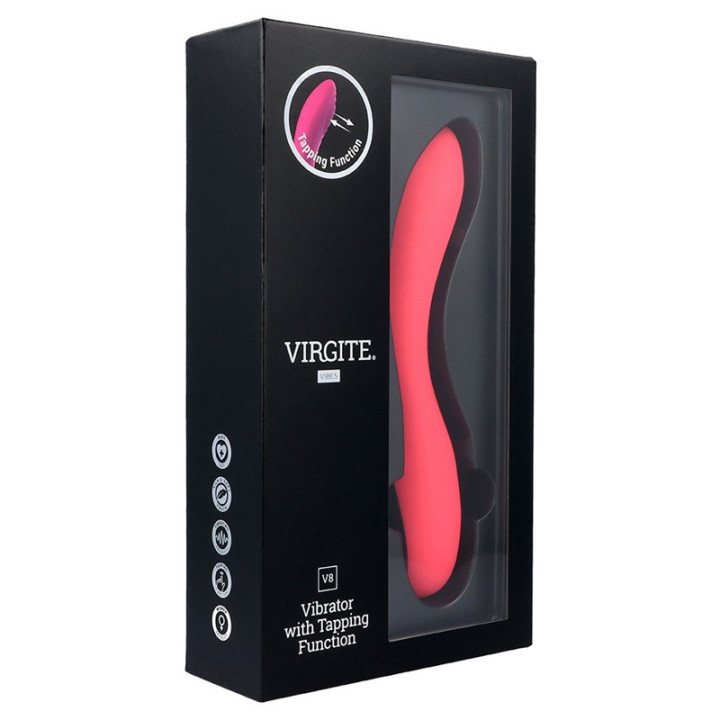 Vibromasseur Tapping V8 Rose