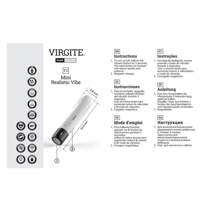 Vibromasseur F2 Fluo