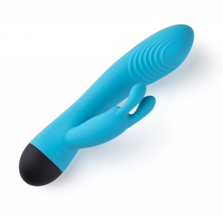 Vibromasseur V6 Bleu