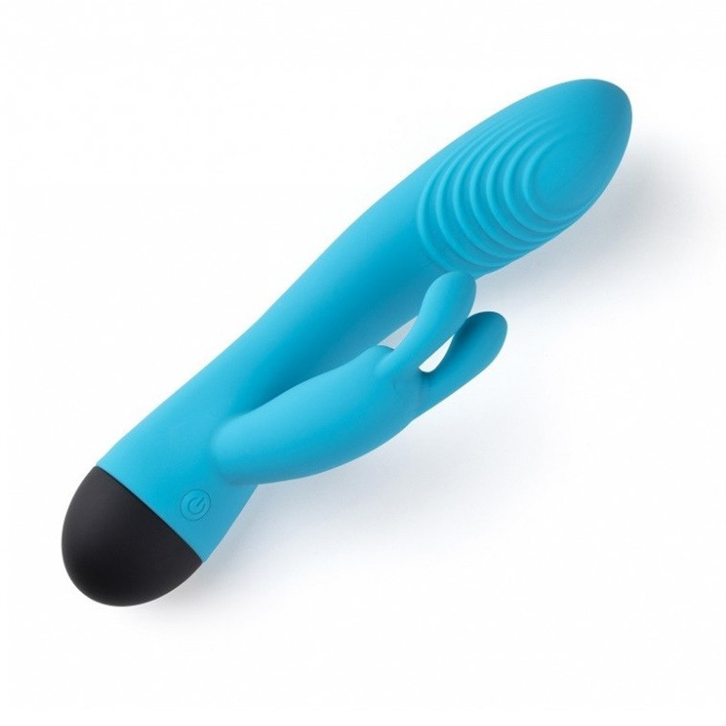 Vibromasseur V6 Bleu