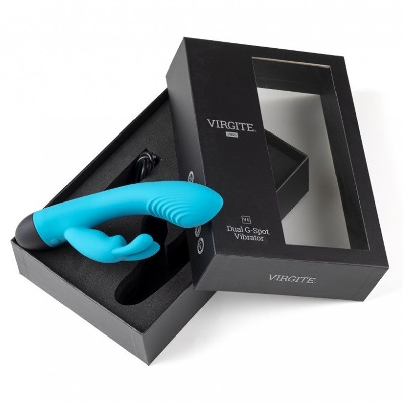 Vibromasseur V6 Bleu