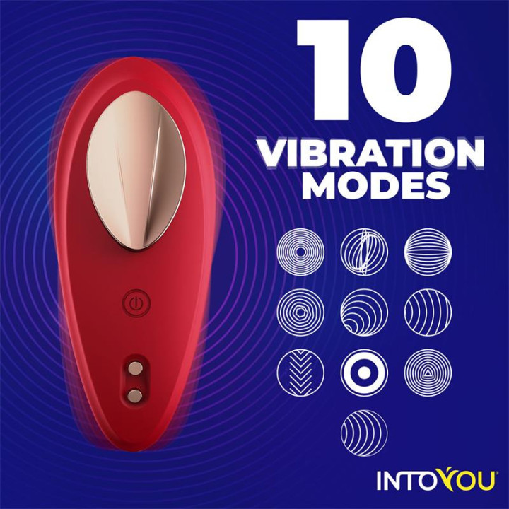 Vibromasseur Culotte avec App Rouge