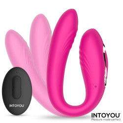 Lanty Vibromasseur pour Couples 360º Télécommandé