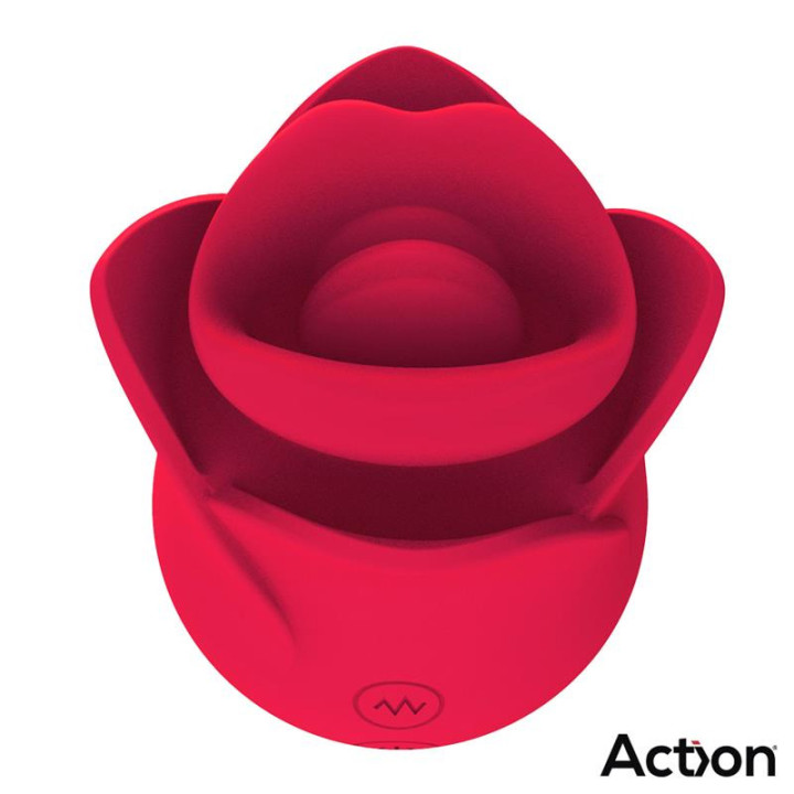 Meryl Stimulateur Vibrant Rose avec Langue