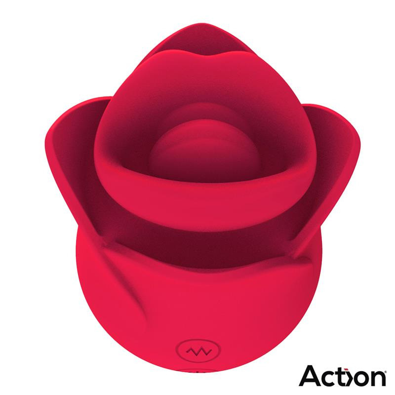 Meryl Stimulateur Vibrant Rose avec Langue