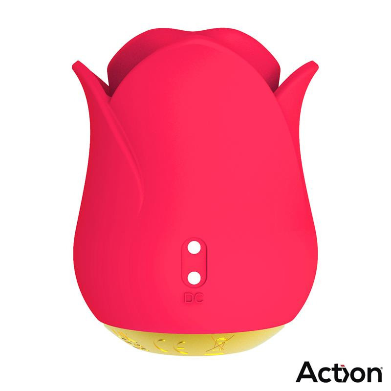 Meryl Stimulateur Vibrant Rose avec Langue