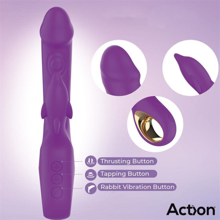 Fliper Vibromasseur Violet