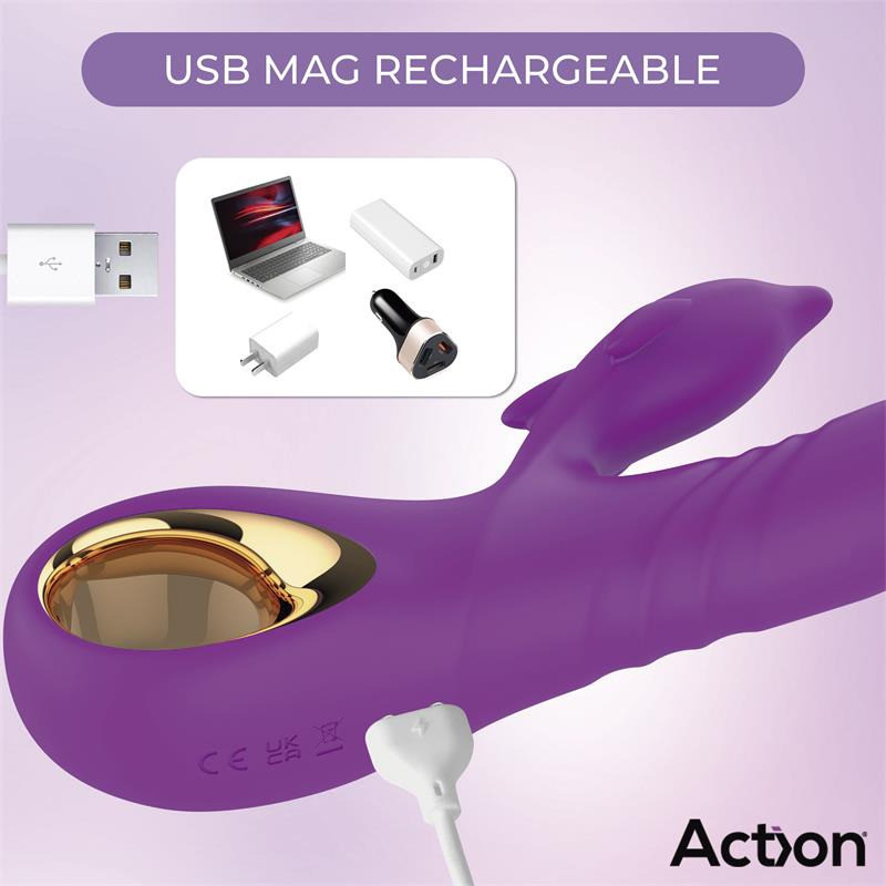 Fliper Vibromasseur Violet