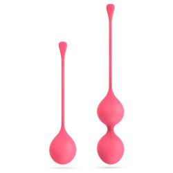 Spheres Set de 2 Boules de Kegel Rose